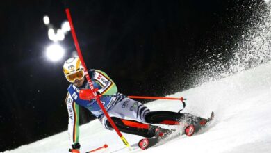 Strasser shines under schladming floodlights