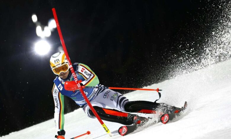 Strasser shines under schladming floodlights