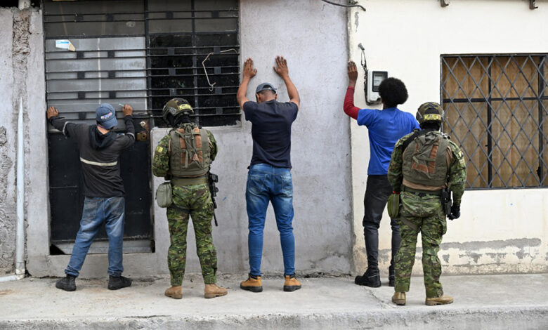 They aroused our ire ecuador vows to crush gangs