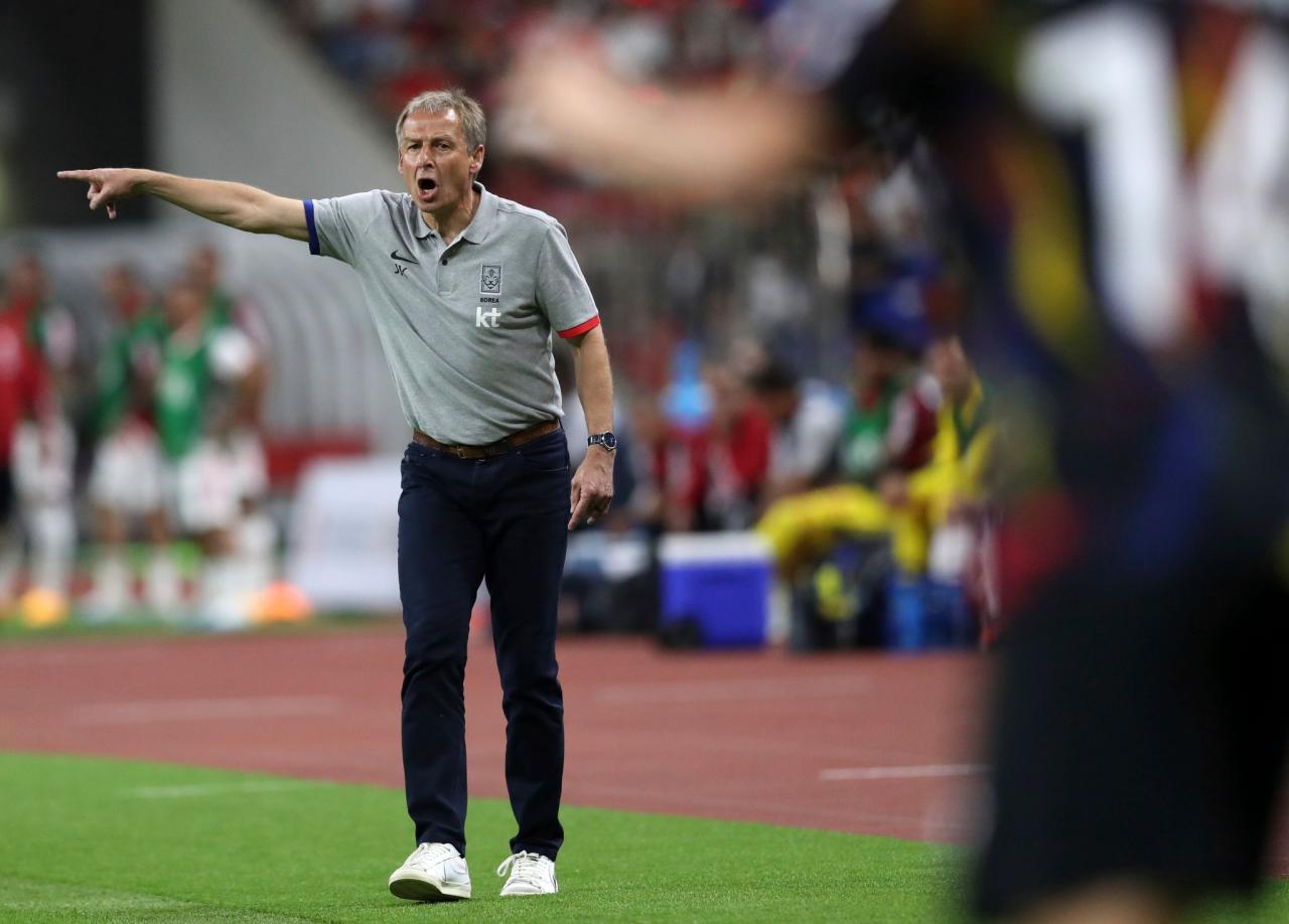 South korea boss klinsmann tells son to put stamp on asian cup