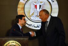 French foreign minister rejects forced displacement of gazans to egypt