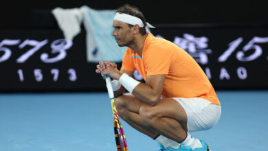 Nadal out of australian open with muscle tear