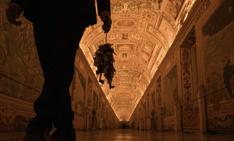 Before dawn at the vatican museums the key keeper unlocks history