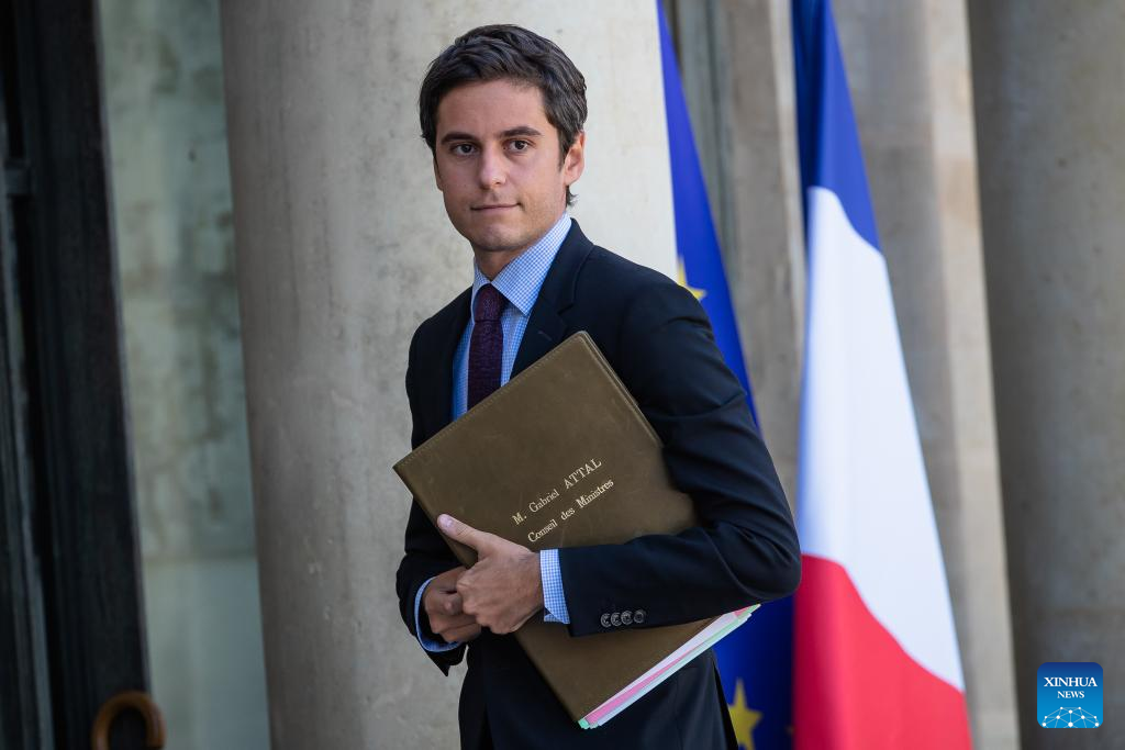 Gabriel attal the mini macron at helm of french government