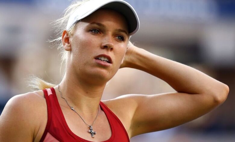 Wozniacki crumbles against russian qualifier at australian open