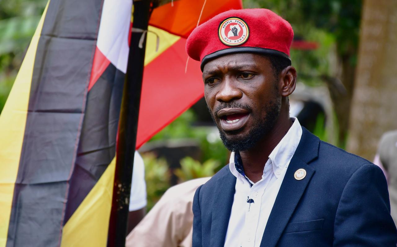 Uganda opposition leader bobi wine says under house arrest