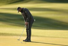 Theegala grabs early lead at rain hit pga phoenix open