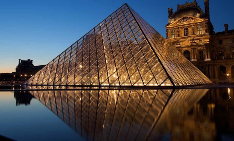 The paris louvre gets pricey