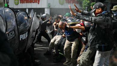 Thousands protest as hunger grows amid argentine austerity