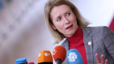 Russia puts estonian prime minister kallas on a wanted list