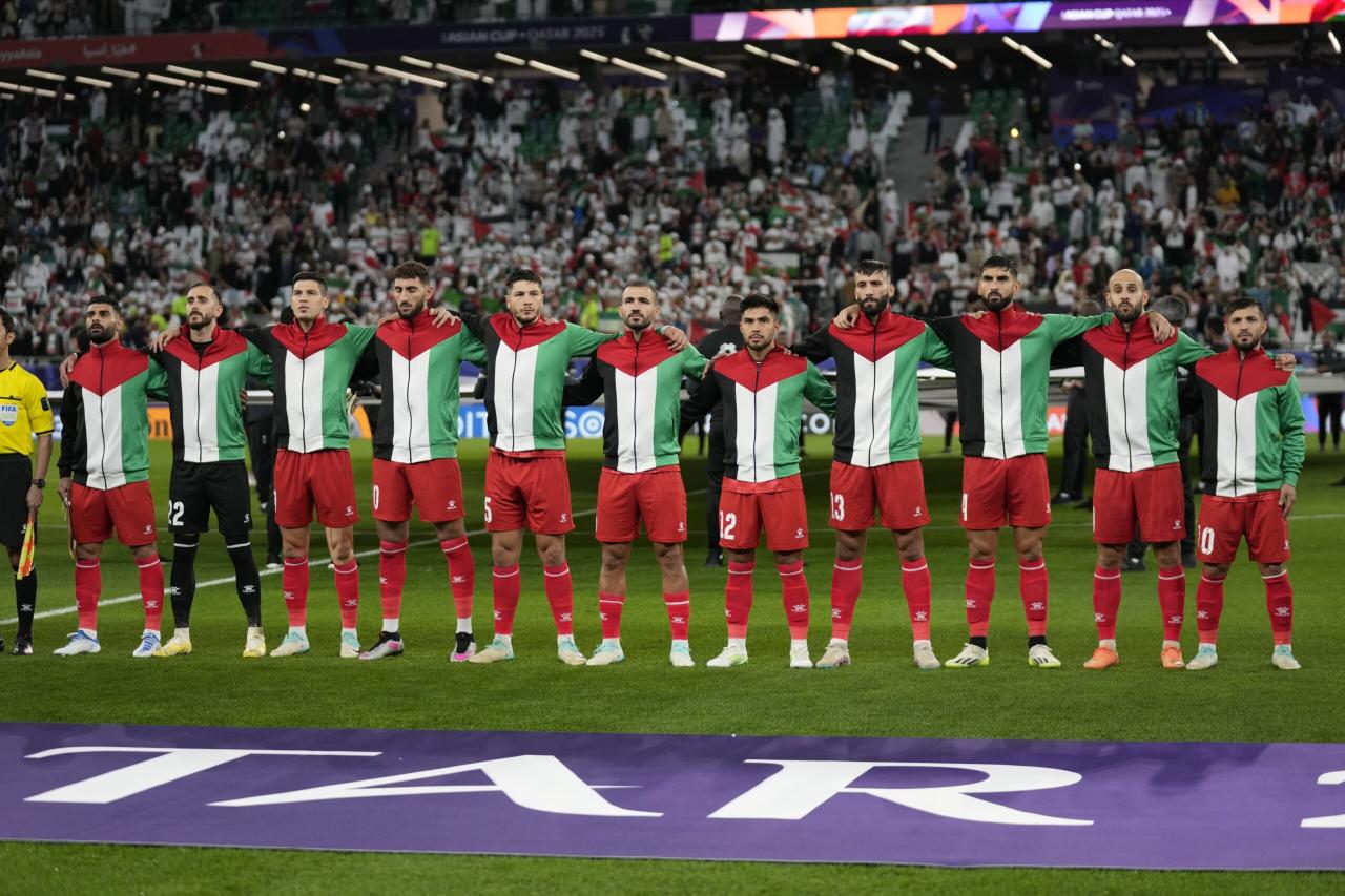 Asian cup opens with nod to war in gaza