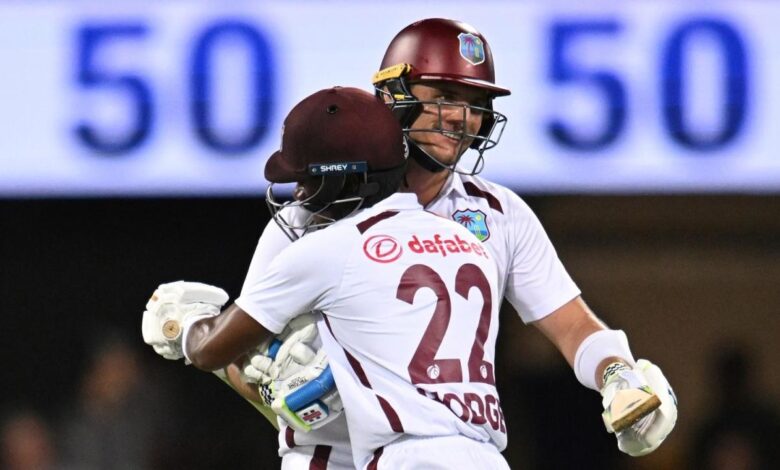 Hodge da silva lead west indies fightback in 2nd test