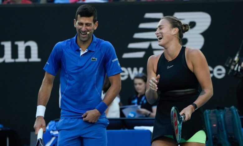 Djokovic sabalenka face australian open quarter final tests