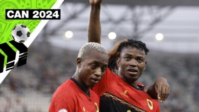 Angola defeat mauritania in cup of nations thriller