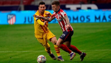 Atletico defeat real madrid barca scrape past third tier rivals in copa