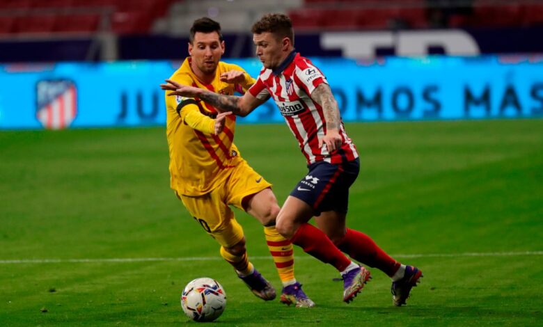 Atletico defeat real madrid barca scrape past third tier rivals in copa