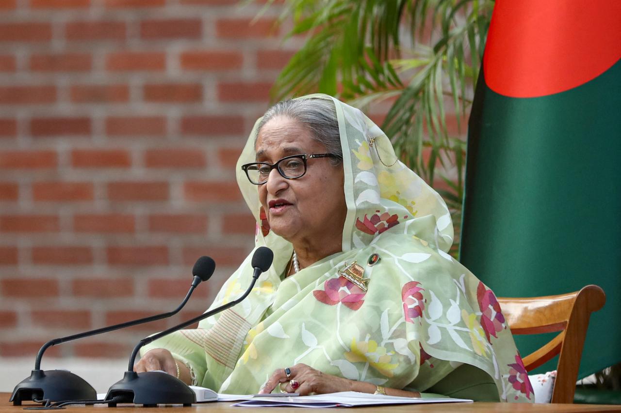 Bangladesh s hasina celebrates absolute victory after polls without opposition 1