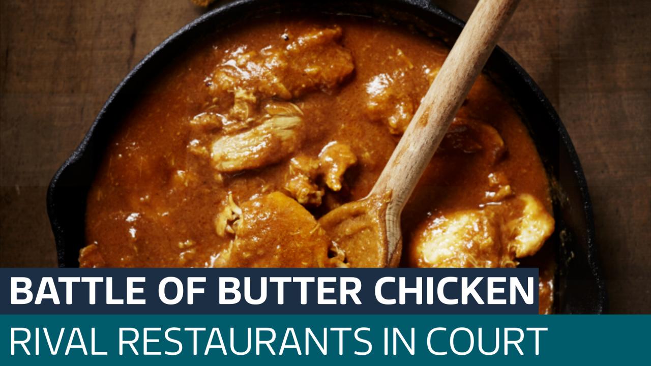 Recipe for trouble butter chicken battle hits indian court