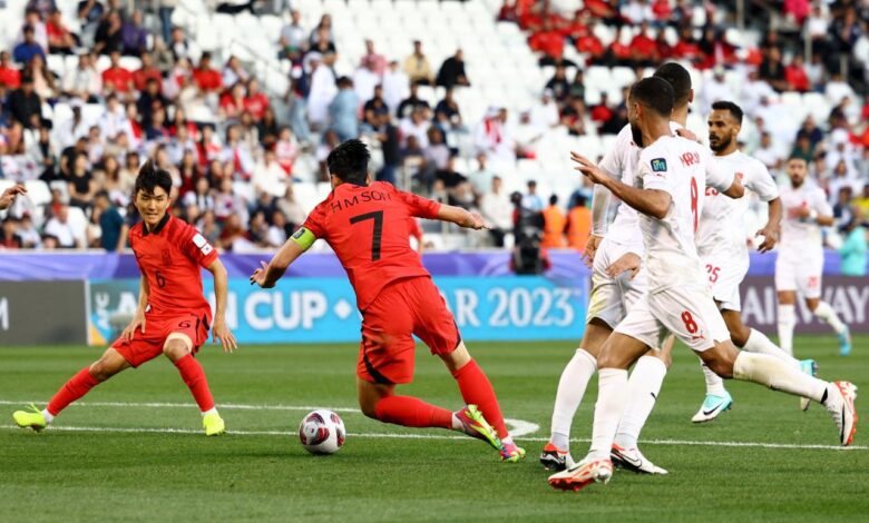 South korea salvage asian cup draw as bahrain leave it late