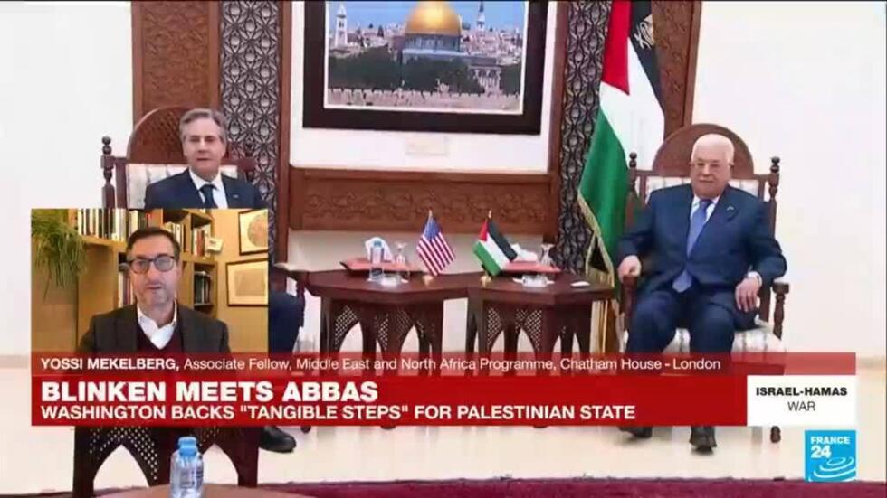 Us israel worlds apart blinken abbas meeting marks beginning of very long process