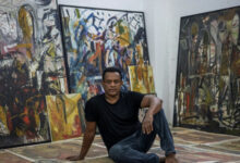 Ethiopian artist fikru lays bare his emotions on canvas