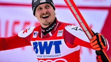 Feller trumps mcgrath for wengen slalom win