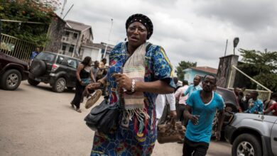 At least in kinshasa the call to protest appears to have gone completely unheeded