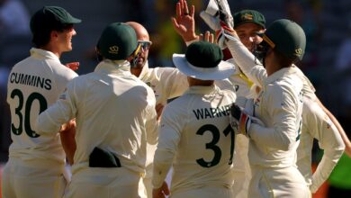 Australia strike late to claim slight advantage over west indies