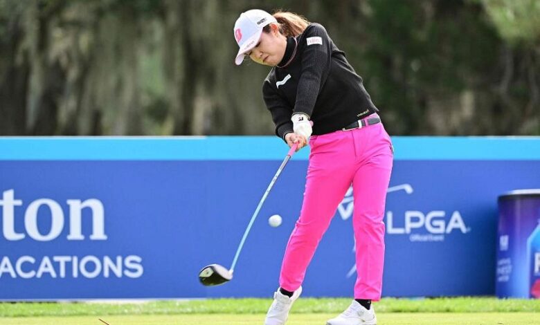 Japan s furue fires 65 to lead lpga tournament of champions