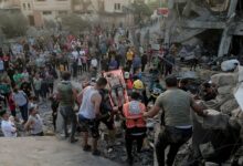 Israelis dance sing pray for gaza hostages on 100th day of war