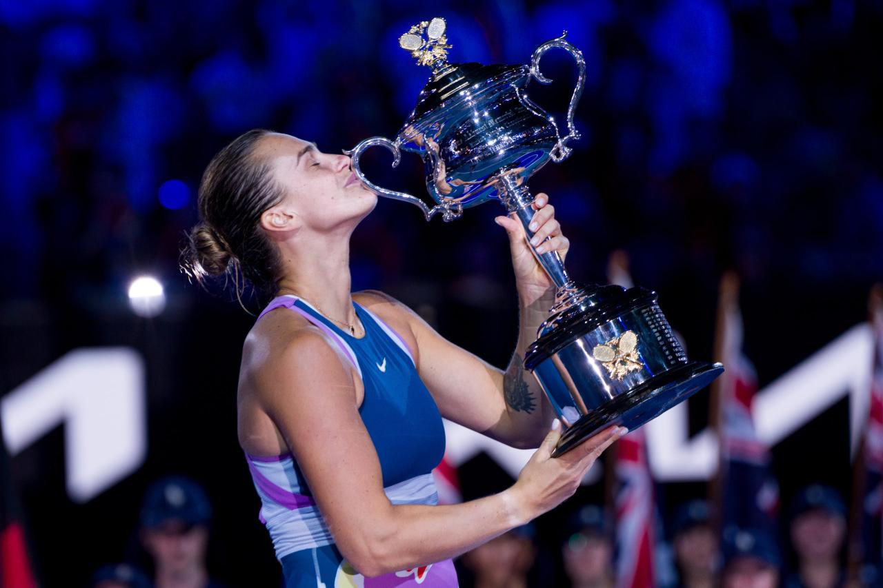 Defending champion sabalenka blasts into australian open semis