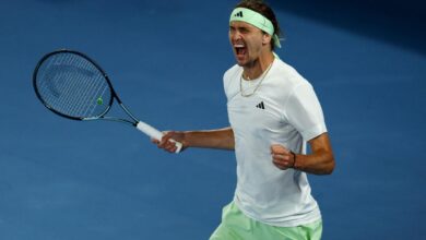 Zverev stuns alcaraz to set up australian open semi with medvedev