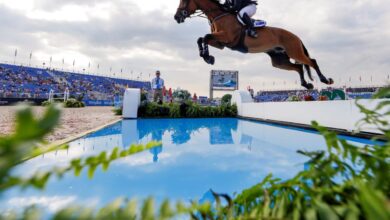 Equestrian fei discipline competing tryon