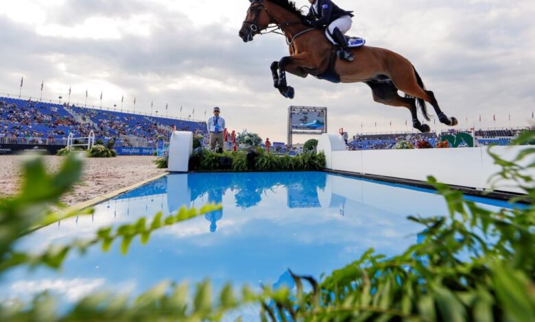 Equestrian fei discipline competing tryon