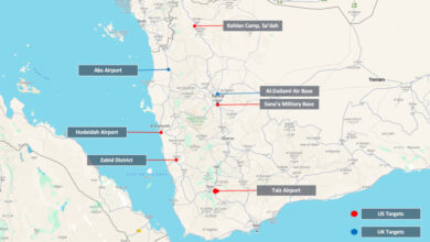 Us britain carry out strikes against houthi militants in yemen 1