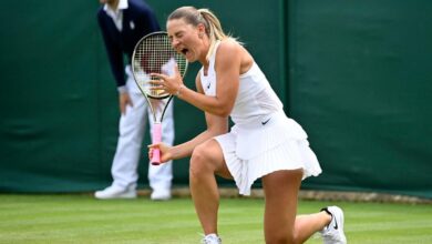 Kostyuk makes last eight to end timofeeva s australian open run