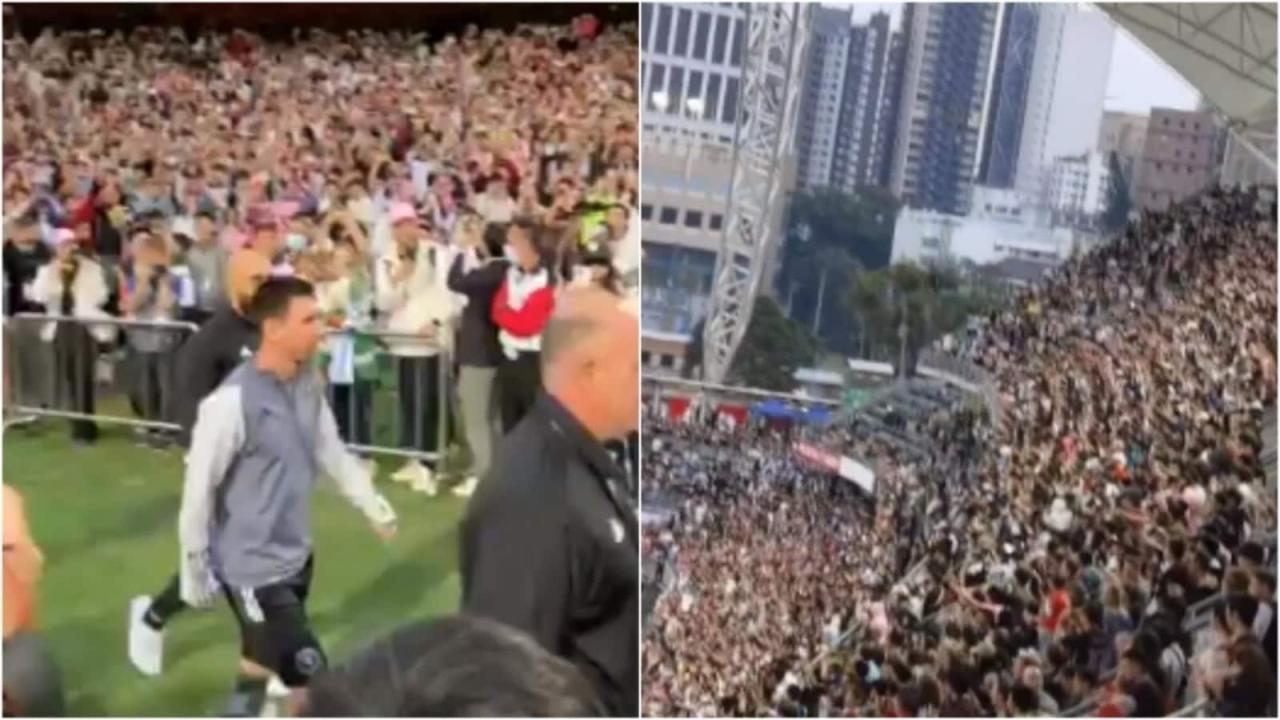 Messi mania hits hong kong as thousands flock to miami training