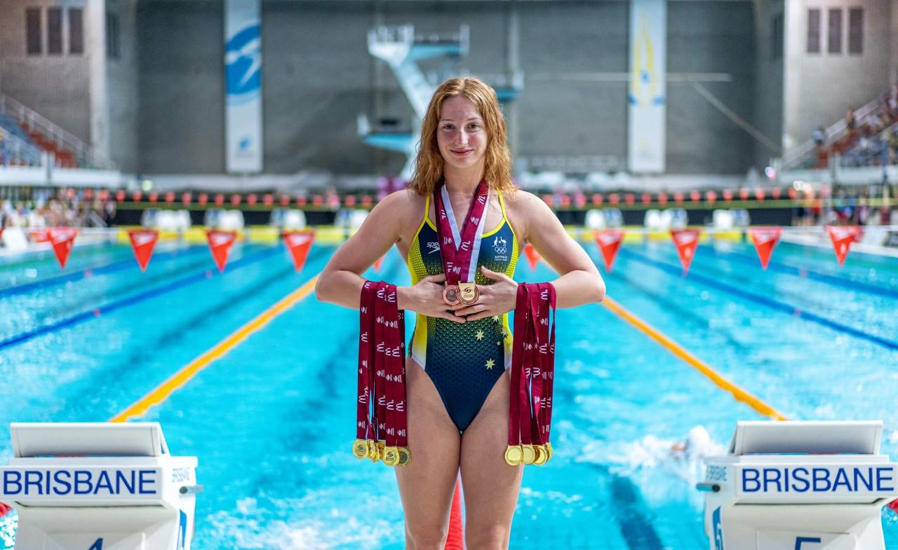 Australian champion swimmer horton calls it quits