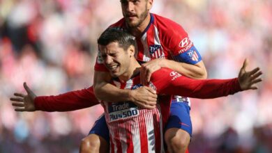 Morata strike sends atletico into la liga top four