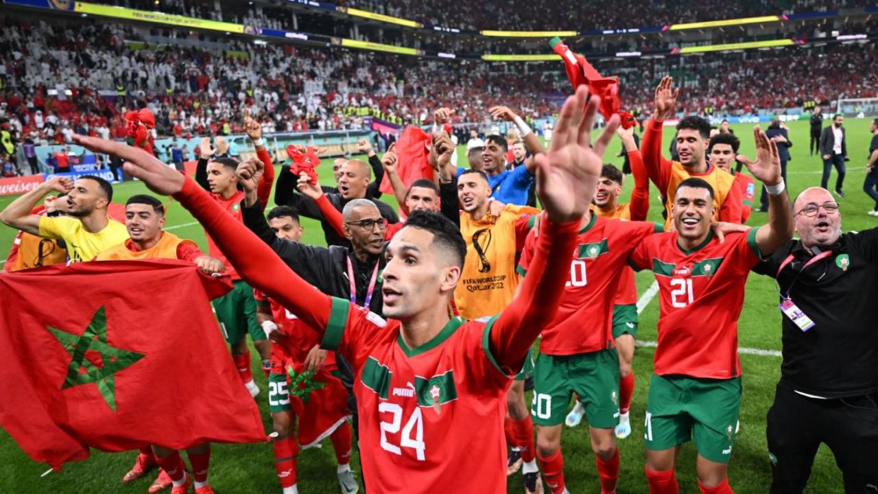 World cup stars morocco cruise to afcon victory over tanzania