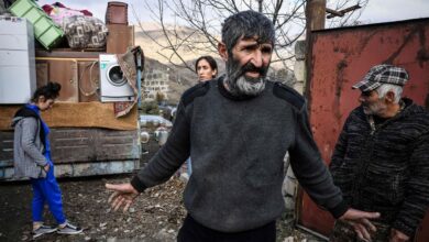 Nagorno karabakh refugees face difficult exile in armenia