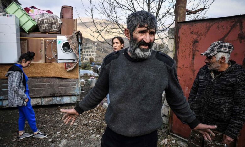 Nagorno karabakh refugees face difficult exile in armenia