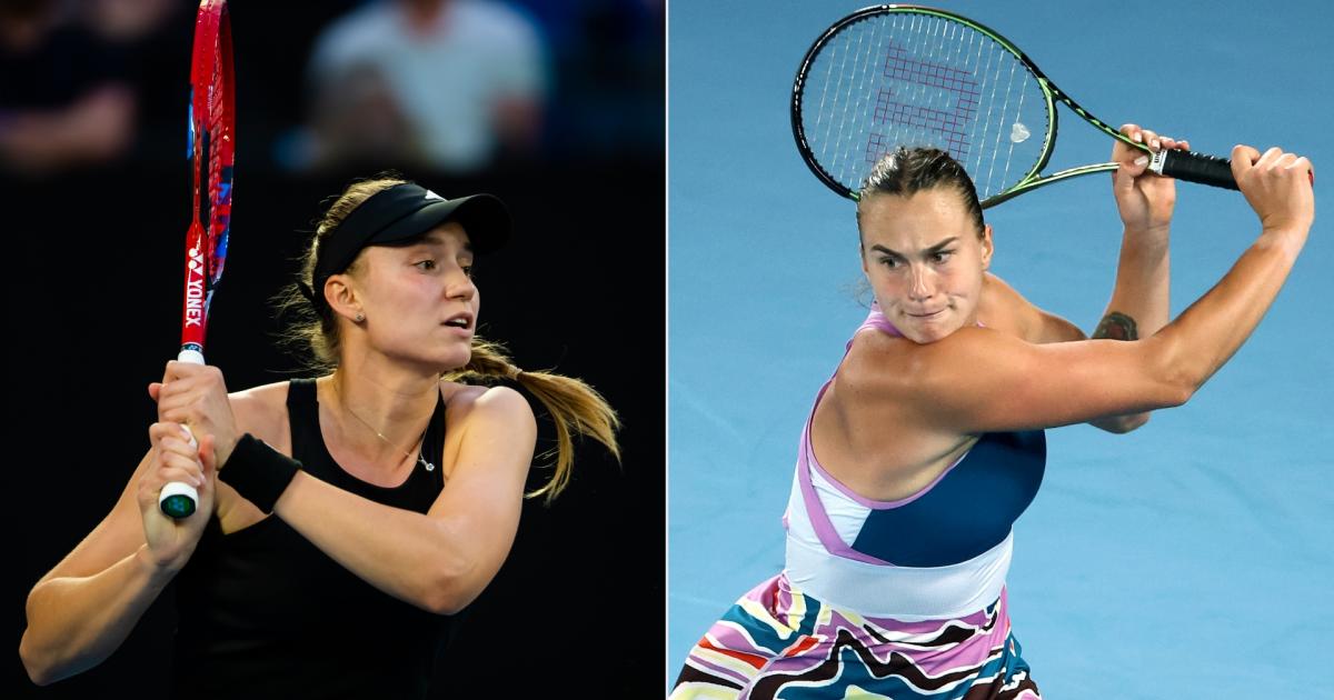 Sabalenka rybakina set up australian open final rematch