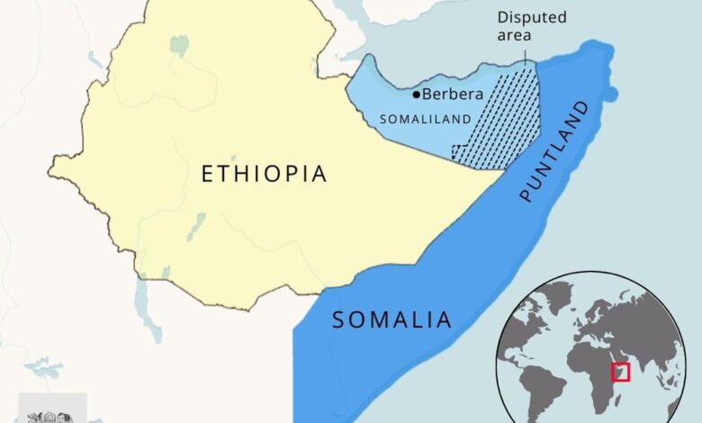 Somalia recalls envoy to ethiopia over null and void somaliland port deal