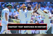 Cricket five shortest tests in history