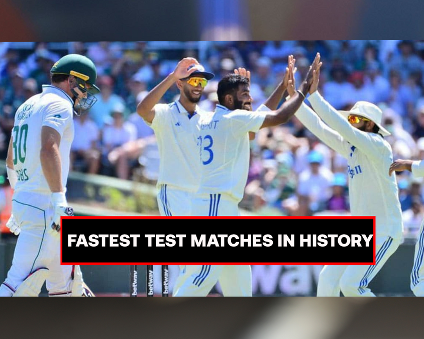 Cricket five shortest tests in history