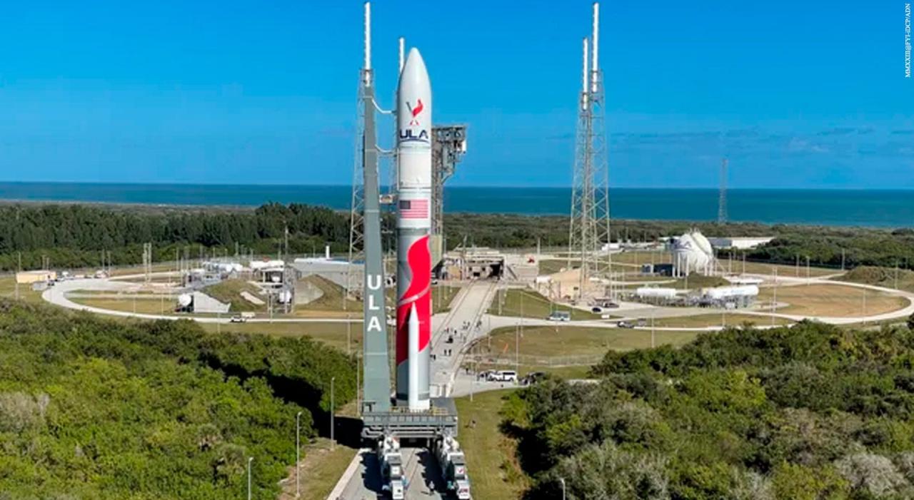 Race for moon heats up with launch of us vulcan centaur rocket