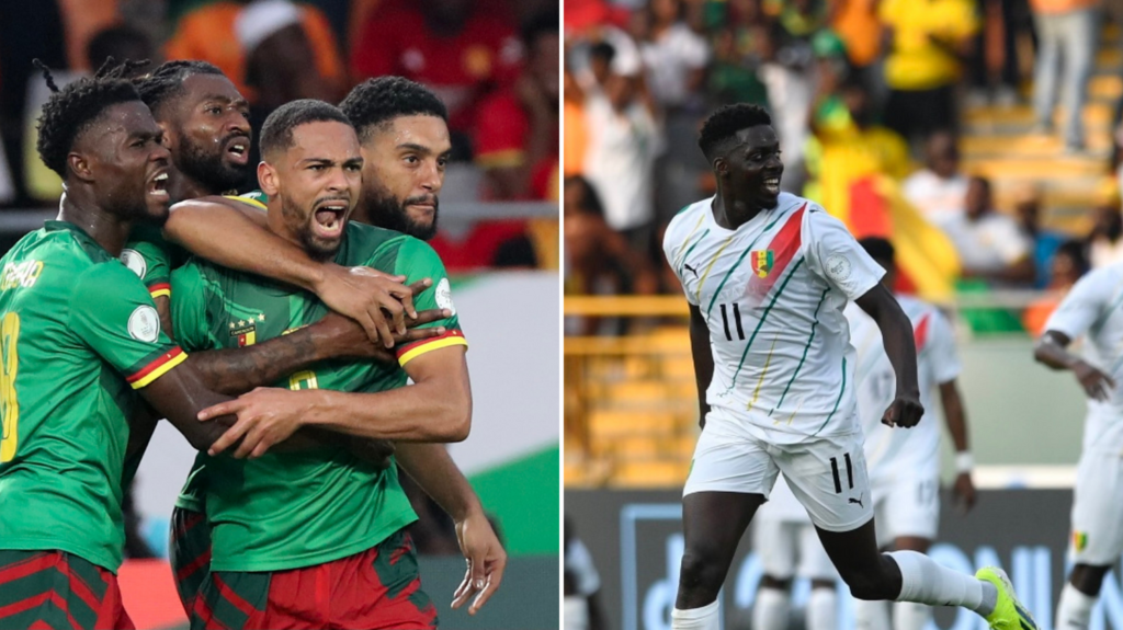 Brave 10 man guinea hold cameroon in another afcon surprise