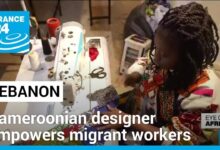 African fashion cameroonian designer empowers migrant workers in lebanon