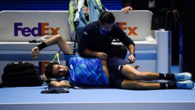 Injured berrettini pulls out of australian open